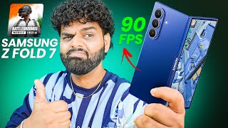 Samsung Z Fold 7 BGMI Test ⚔️ | Real Gameplay + Giveaway