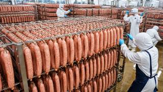 맛있는 소시지가 끝없이 만들어지는 놀라운 대량생산 현장! / Delicious Sausages / Korean food