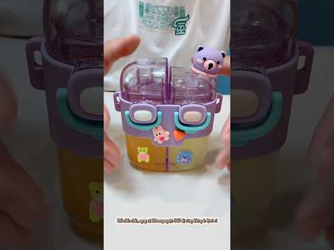REVIEW bình nước 2 ngăn cao cấp của ai đẹp hơn #funnyshorts #cutethings