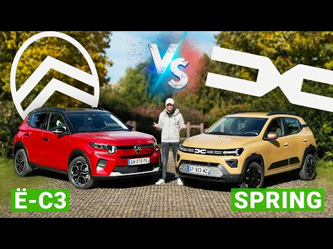 Citroën ë-C3 VS Dacia Spring : Victoire par KO !