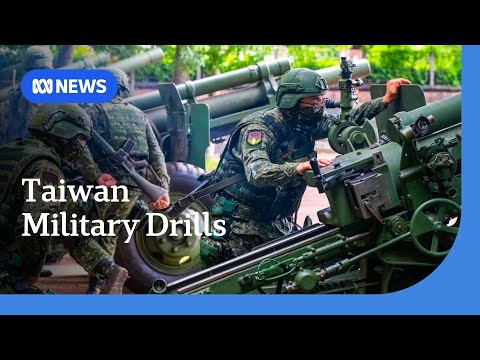 YouTube video thumbnail: Taiwan Expands Military Drills Amid Threats From China