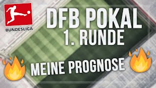 DFB POKAL TIPPS - 1. Runde 23/24 | 3 Wetten + 25€ Gewinnspiel (Sportwetten Tipps) Tippkaiser