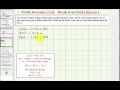 Profit and Cost Functions Analysis