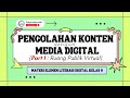 Kuis: Kreator Konten Digital dan Ruang Publik Virtual