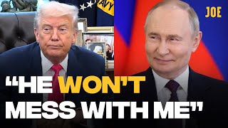 Just Donald Trump pretending he's tough on Putin