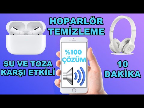 Hoparlör Temizleme Sesi