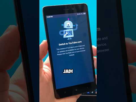 HP ini udah terlalu jadul buat buka YouTube