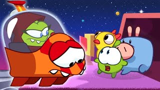 Om Noms Mittagessen Space Wars | Lustiger Cartoon | Cut The Rope