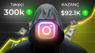 Instagram'da yüzümü göstermeden 365 günde 300 000 takipçi yaptım