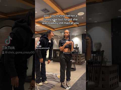 Chris and Nia funny Tiktok😂😭! #chrisgonecrazy #chrisandnia #influencercity