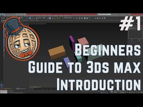 3dsmax Tutorial - Beginners Guide #1 - Introduction to max ...