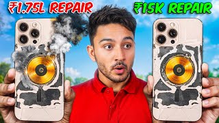 ₹2,00,000 iPhone Repair VS ₹15,000 iPhone Repair 🔥