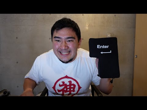 【お待たせしました】本気でクソデカエンターキーでASMRしてみたら音量設定間違えてとんでもないことになってしまった。