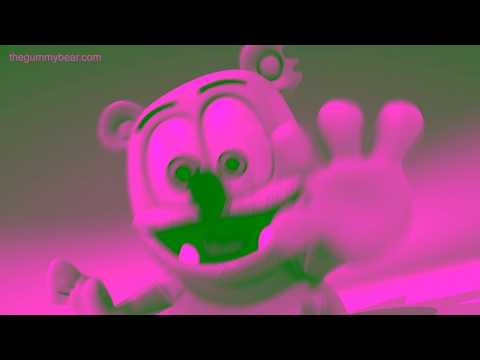 FAST & PINK & GREEN & ROBO VOICE Gummibär REQ VIDOE Italianne Gummybear Song