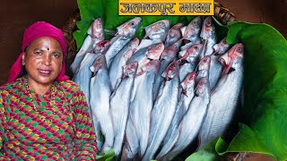 Fish Curry || त्रिशुलीमा समातेको जलकपुर माछा र ढिंडो अहिलेसम्मकै मिठो || Kanchhikitchen