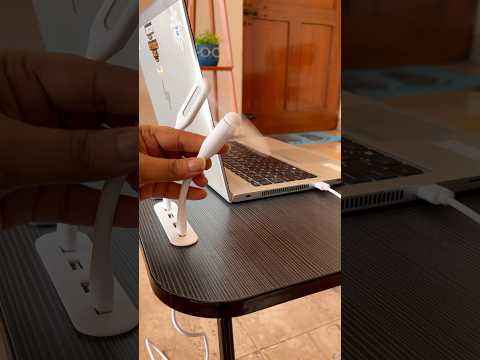 Foldable Laptop table with usb port & fan unboxing video?|