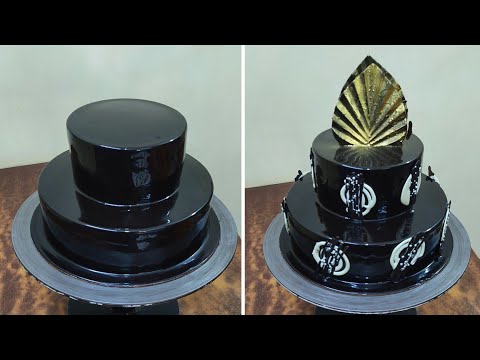 Chocolate Garnish Cake Design | Chocolate Yummy Cake | Chocolate Cake Recipe