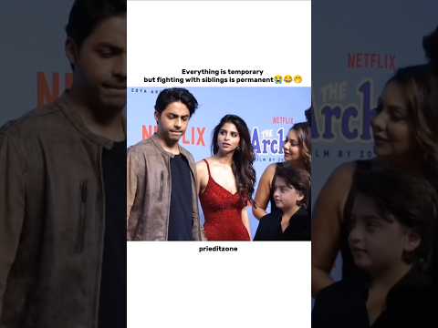 Aryan and suhana fighting 😅💗#shorts #viralvideo #srk #edit