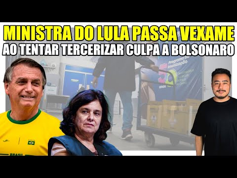 Ministra da saúde passa vexame ao tentar tercerizar culpa a Bolsonaro por desperdício de vacina