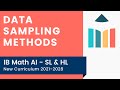 Exploring Data Sampling Methods in IB Math