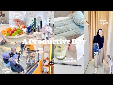 A DAY IN MY LIFE⋆౨ৎ˚⟡˖ 🧸🌷coffee shop,kkn life,productive week,mall shopping,grocery + self reward