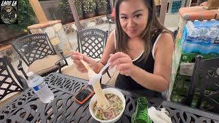 Laos LAສະບາຍດີ🙏 Temecula visiting brother/got super drunk มาเที่ยวบ้านพี่ชายอยู่ที่สนามกีฬาเมามาก