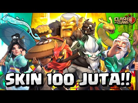 SKIN CoC SEHARGA 100 JUTA AKHIRNYA KELUAR!!