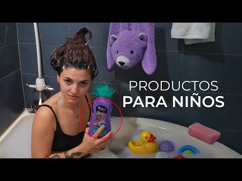 UN DIA USANDO PRODUCTOS PARA NIÑOS