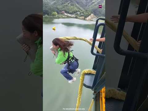 Never Try These Bungee Jumps! #shorts #ytshorts