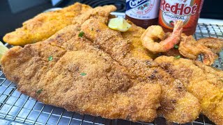CRISPY Mustard Fried Fish! Only 3 Spices Needed! How I make EASY Southern Fried Fish at Home 🔥