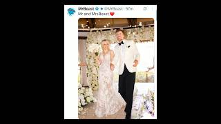 Mr. Beast celebrates his wedding#mrbeast#famous#popular#viral#trending#news#viralvideos #toptrending