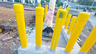 MAKIN TERLIHAT JELAS ! UPDATE Palang Kereta Api Baru JPL 111 Cikarang