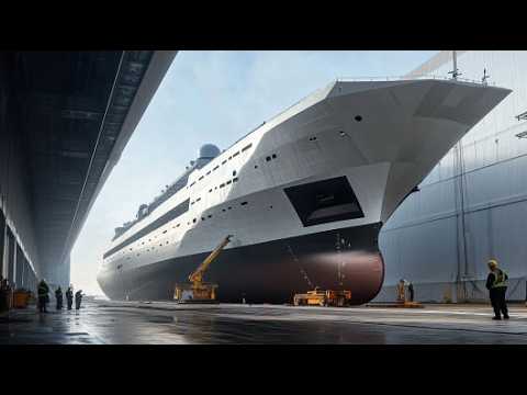 How Giant Type 45 Destroyer Is Constructed. Offshore Projects Production & Installation Process