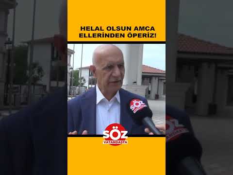 Helal Olsun Amca Ellerinden Öperiz! #din #müslüman #kuranıkerim