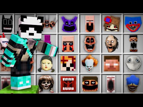 I Made a Zoo With All The Scary Mobs in Minecraft!