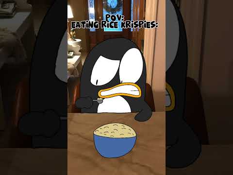 Eating Rice Krispies be like: