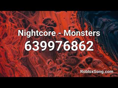 nightcore monster skillet roblox id