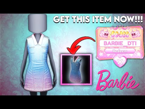 BARBIE IN NEW VALENTINE'S UPDATE!? | DRESS TO IMPRESS