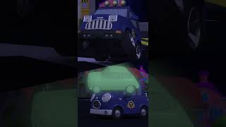 Aaa! Mobil hantu muncul!👻 #Shorts #Tayo