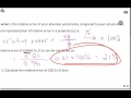 Understanding Absolute and Relative Error