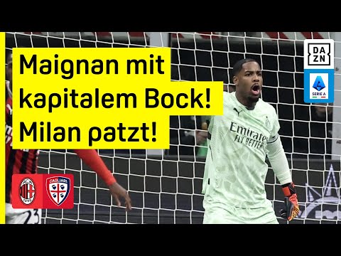 Rossoneri weiter mit Problemen! Rückschlag nach Supercoppa: Milan - Cagliari | Serie A | DAZN