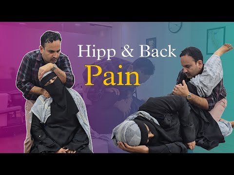 Chiropractic Treatment for Back Pain Hip pain leg pain by Dr.Mushtaqe Mumbai India 🇮🇳