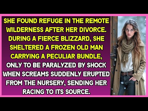 During blizzard, she sheltered a frozen old man, only to be shocked by screams from nursery