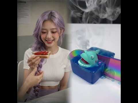 Why is Rumi OBSESSED with Red Chilies?#ai #kpop #rumi #funny #shorts