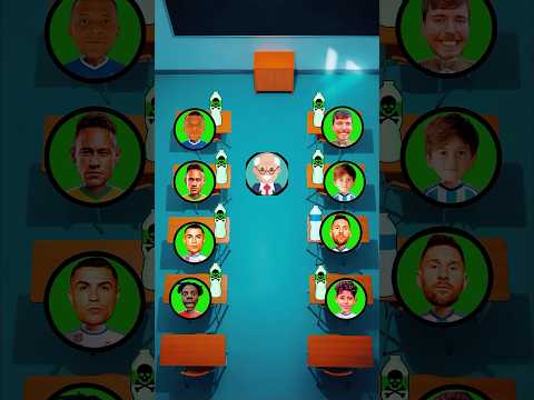 QUEM SOBREVIVE ÀS GARRAFAS DE ÁGUA? Ronaldo vs Messi