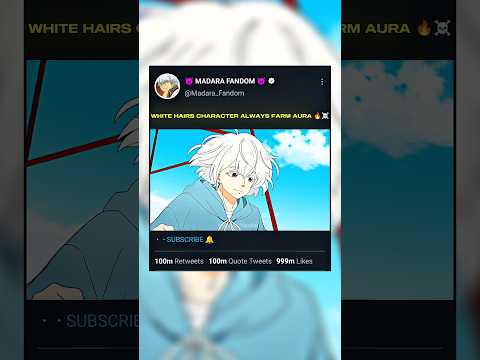 White Hairs Character Always Farm Aura 🔥☠️ #marriagecentre #truedialogue #anime