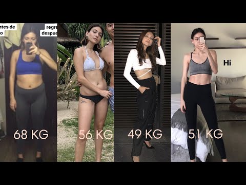 Cómo bajé de peso, tips, ejercicios, comida y como cuanto tardé | Anna Sarelly