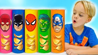 Anak-anak belajar memilih makanan sehat - Cerita yang bermanfaat untuk anak-anak