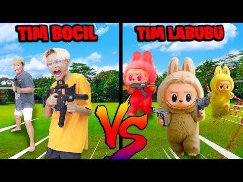 BOCIL SQUAD VS LABUBU SQUAD JAHAT!!! HAMPIR KALAH MALAH DI DATENGIN RAJA LABUBU!!!