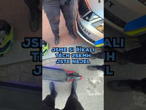 LIBOR BYL ZASTAVENÝ POLICIÍ ČR! A jelikož jel rychlostí nad 25 KM/H!